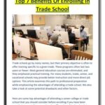 Benefits of Enrolling in Trade School: A Path to Success