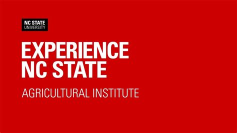 NC State AG Institute: Unleashing Innovation in Agriculture and Beyond