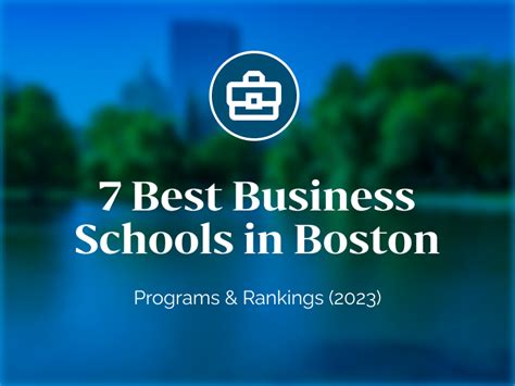 Business Schools in Boston: Shaping Careers in the Heart of Innovation