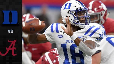 Alabama vs. Duke: A Rivalry for the Ages