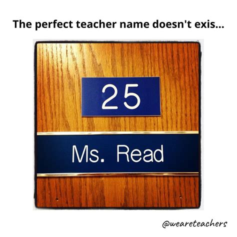 Teacher Last Names: A Fascinating Dive
