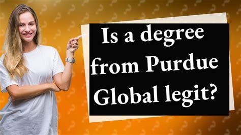 Is Purdue Global Legit? A Comprehensive Exploration