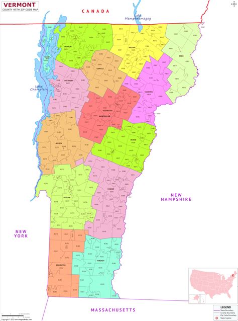 Vermont Zip Codes: A Comprehensive Guide