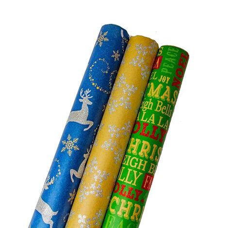 Glitter Christmas Gift Wrap: Festive and Sparkling