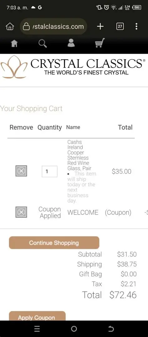 Crystal Classics Coupon: Unlock a World of Stunning Crystals