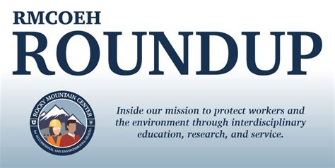 Rocky Mountain Center for Occupational and Environmental Health: A Comprehensive Resource for Workplace Health