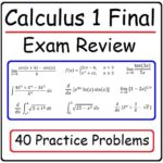 HCC Final Review: Calculus 1