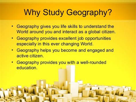 Why is it Important to Study Geography?