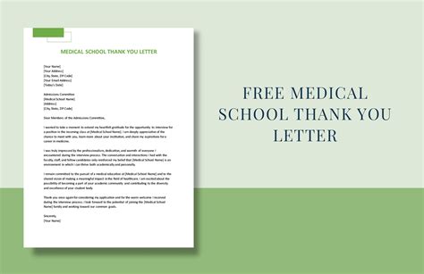 How Long Should a Thank You Letter for Med School Be?