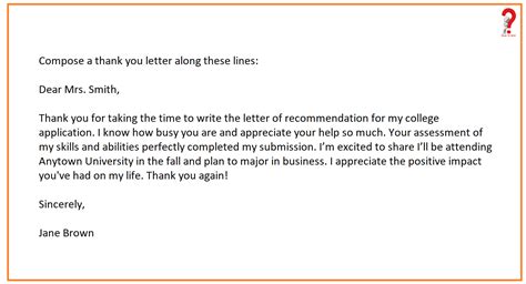 Should You Thank Your Teachers for Writing Recommendation Letters?