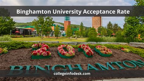 Binghamton Acceptance Rate 2024: A Comprehensive Guide