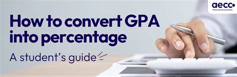 Convert Percentage to GPA: A Comprehensive Guide