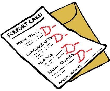 Report Card with Bad Grades: A Call to Action for Improvement