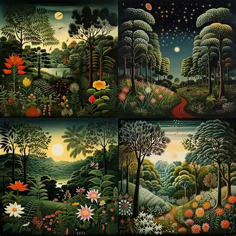 Henri Rousseau’s Art Style: A Journey into the Enchanted World of the Primitive Modernist