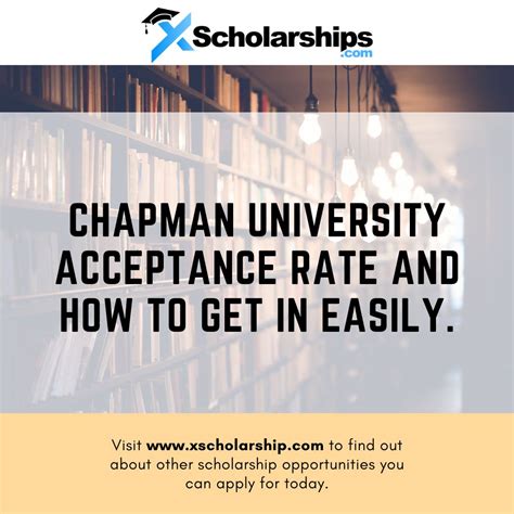 Chapman Acceptance Rate 2023: Everything You Need to Know