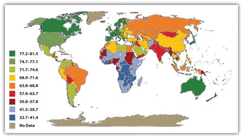 Life Expectancy: A Window into Human Geography