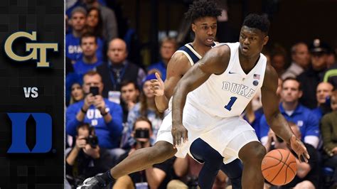 Georgia Tech vs. Duke Basketball: A Historical Rivalry