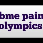 BME the Pain Olympics: A Comprehensive Guide to Managing Pain