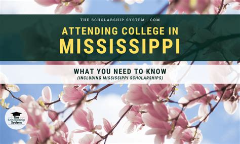 Mississippi State Scholarships Act: Empowering Students to Excel