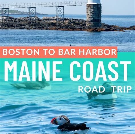 Boston, MA to Bar Harbor, ME: A Picturesque Road Trip Along the Maine Coast