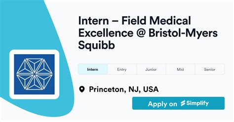 Bristol Myers Squibb Intern Salary: A Comprehensive Overview