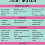 College Apartment Shopping List: The Ultimate Guide for Maximizing Comfort and Productivity