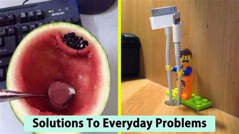 Also I Looked At: Exploring Unconventional Solutions for Everyday Problems