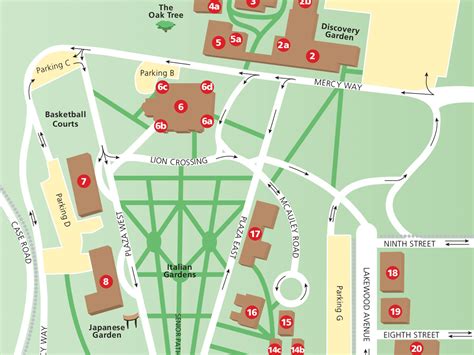 Explore Georgian Court University’s Campus with an Interactive Map