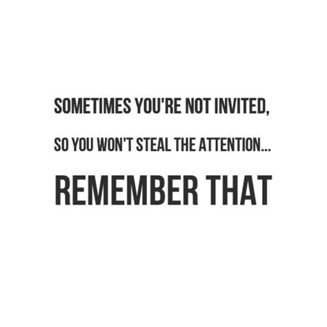 If You’re Not Invited, Don’t Accept