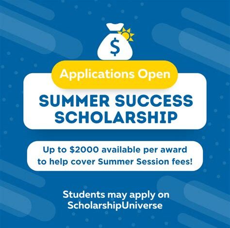 Summer Success Scholarship: A Comprehensive Guide to Thriving in Summer Programs