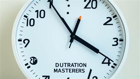 How Long is Master of Time?