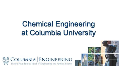 Chemical Engineering at Columbia University: A Pathway to Innovation and Impact Keyword-Focused Headings