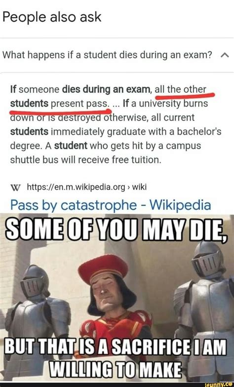 What Happens if a Student Dies During an Exam?