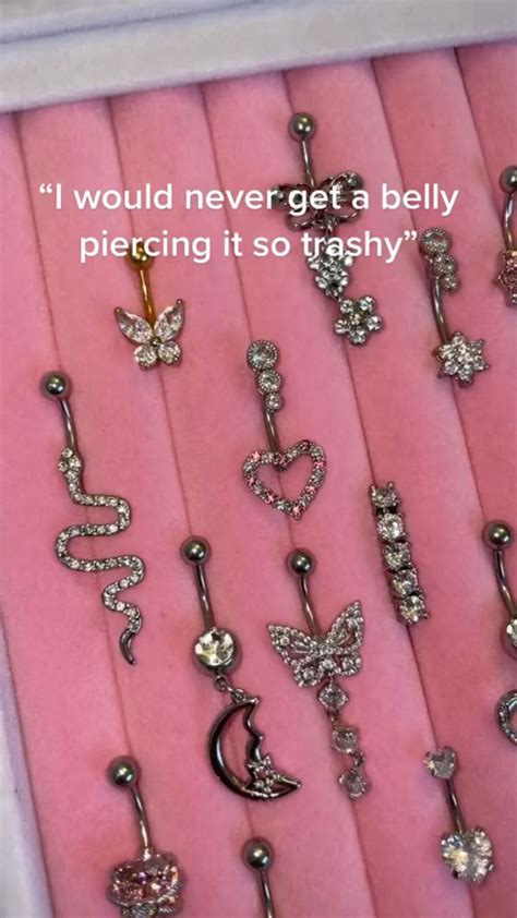 Are Belly Button Piercings Trashy?