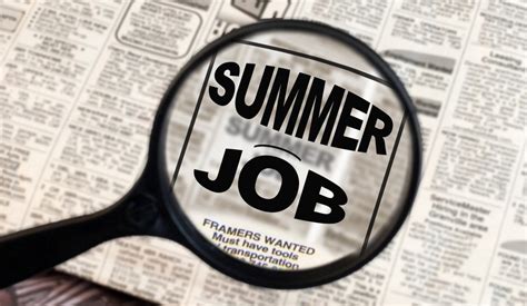 How to Find a Summer Job: A Comprehensive Guide