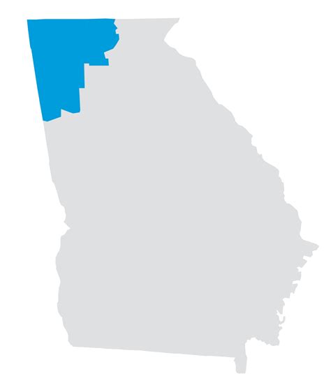 What Is Located in Northwestern Georgia?