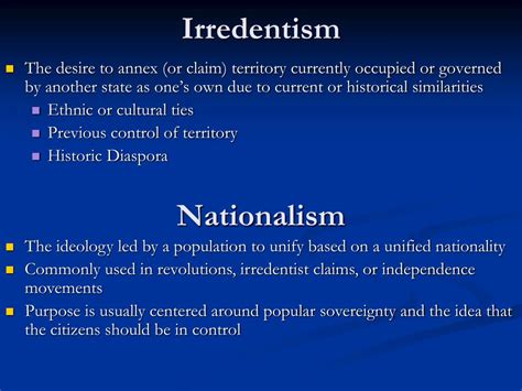 Irredentism in AP Human Geography