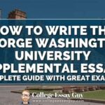 Washington University Supplemental Essays: A Comprehensive Guide