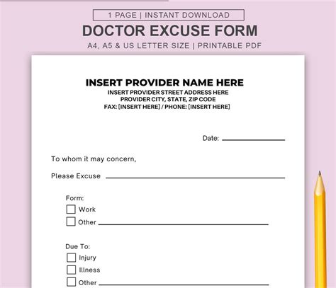 Fake Doctor Note: Deceptive and Dangerous