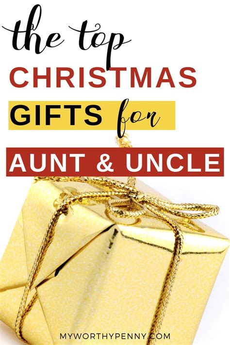 Sensational Christmas Gift Ideas for Aunts and Uncles