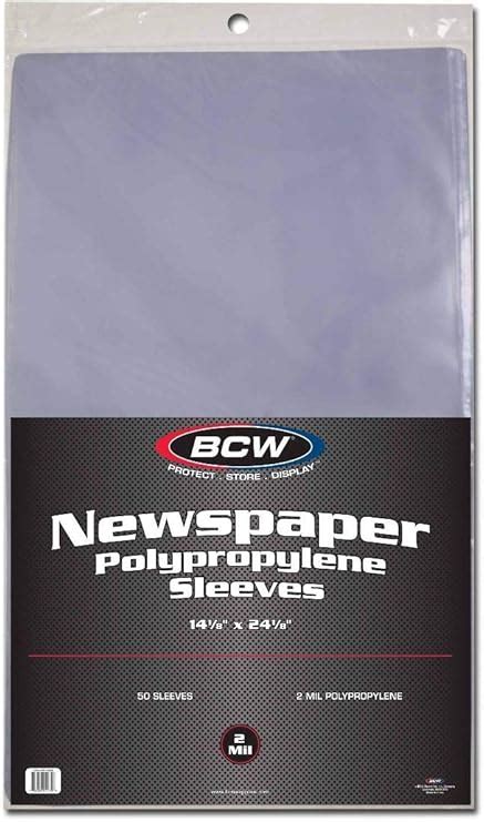 Newspaper Preservation Sleeves: Protecting Your Precious Past Additional Applications for Newspaper Preservation Sleeves