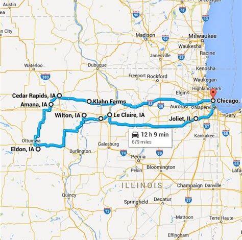 Chicago to Iowa: A Comprehensive Guide to Planning Your Road Trip Chicago to Iowa: Key Distances and Estimated Travel Times Chicago to Iowa: Essential Resources