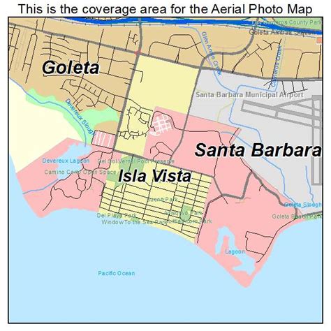 Map of Isla Vista, California