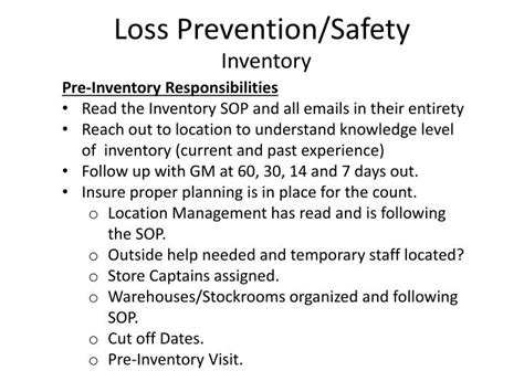 Loss Prevention Duties and Responsibilities: Ensuring the Integrity of Your Business
