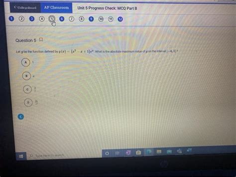 AP Classroom Unit 5 Progress Check: Multiple-Choice Questions (MCQs)