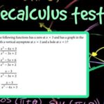 AP Classroom 2.5 – 2.6: AP Precalculus