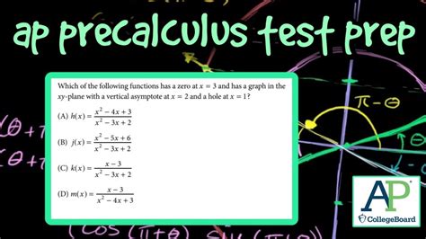 AP Classroom 2.5 – 2.6: AP Precalculus