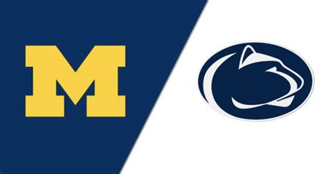 Score Penn State Michigan: A Comprehensive Analysis