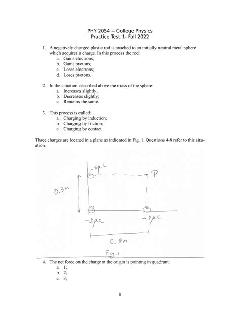 College Physics Practice Exam: Prepare for Success