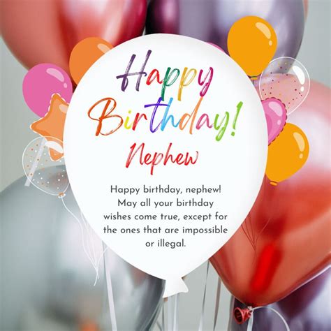 Happy Birthday Nephew Wishes: Heartfelt and Hilarious Greetings for Your Special Day